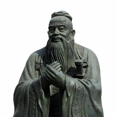 孔子雕塑-孔子石雕-校园雕塑定做-尊龙凯时人生就是搏雕塑